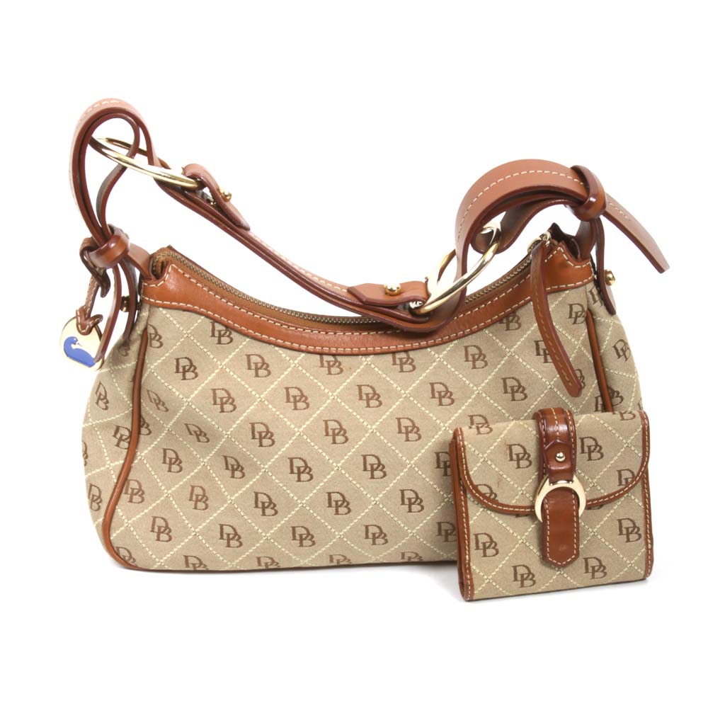 Dooney & Bourke Handbag With Matching Wallet