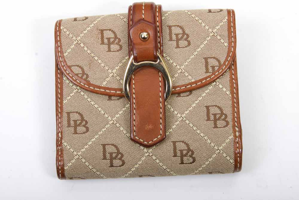 Dooney & Bourke Handbag With Matching Wallet