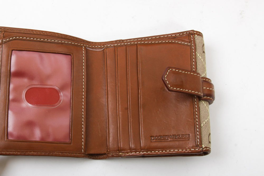 Dooney & Bourke Handbag With Matching Wallet