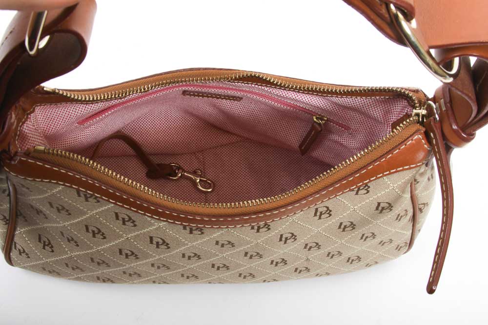 Dooney & Bourke Handbag With Matching Wallet