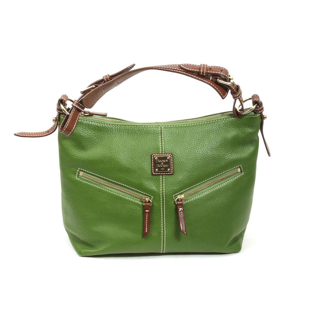 Dooney & Bourke Green Leather Handbag