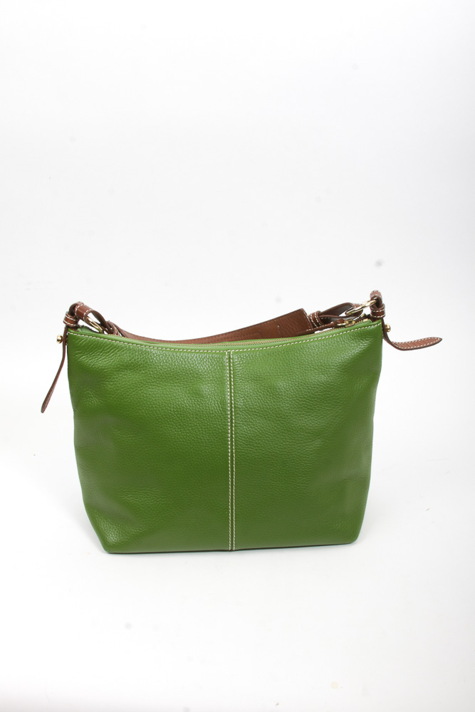 Dooney & Bourke Green Leather Handbag