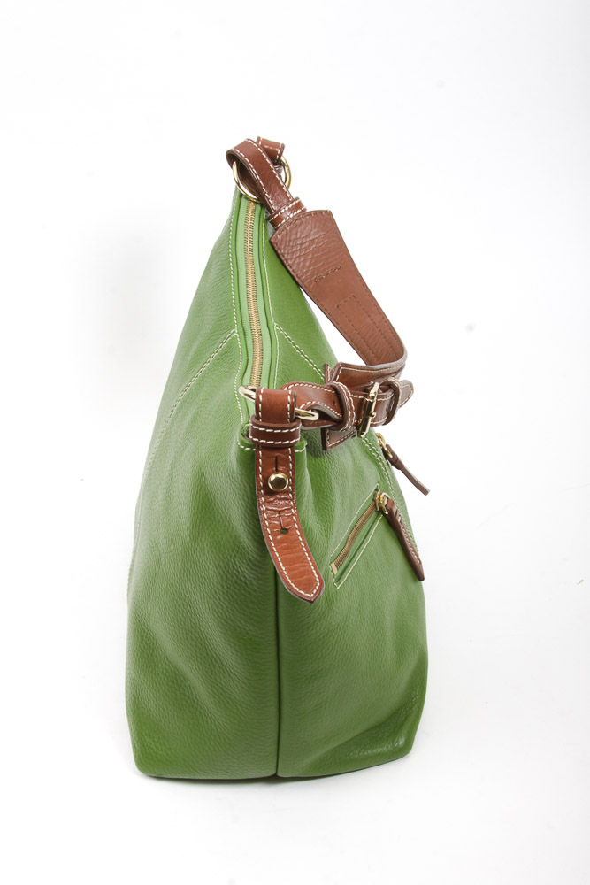 Dooney & Bourke Green Leather Handbag