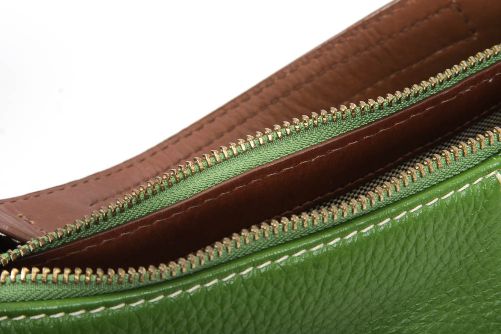 Dooney & Bourke Green Leather Handbag