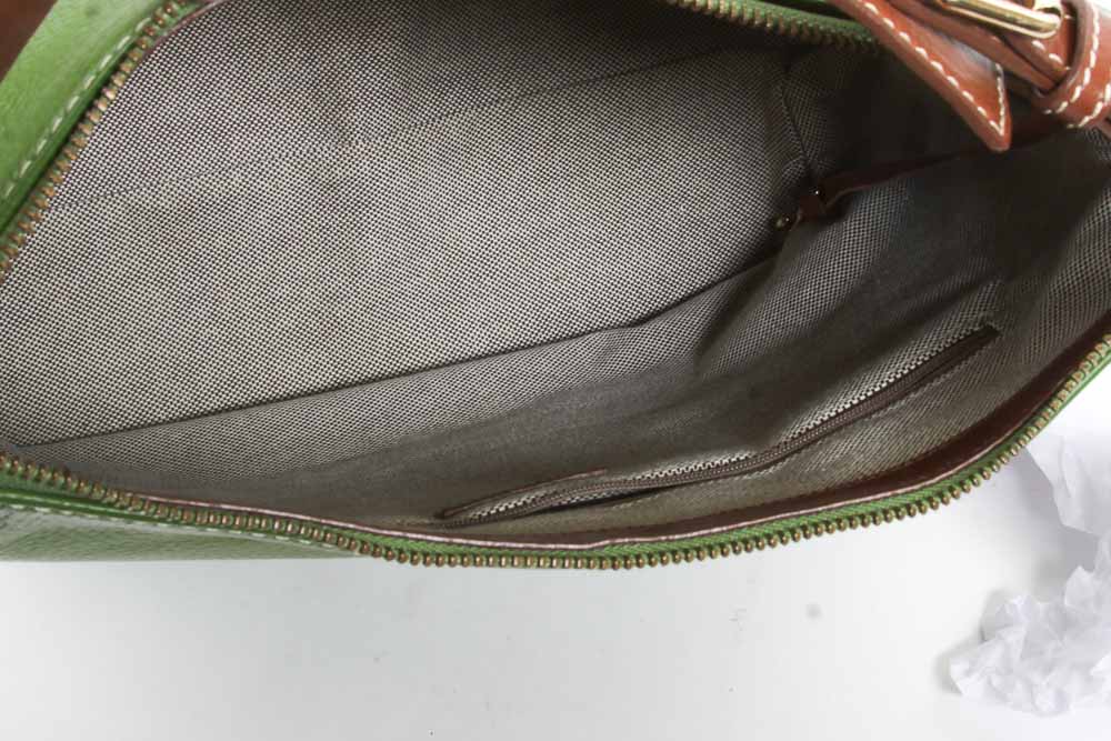 Dooney & Bourke Green Leather Handbag