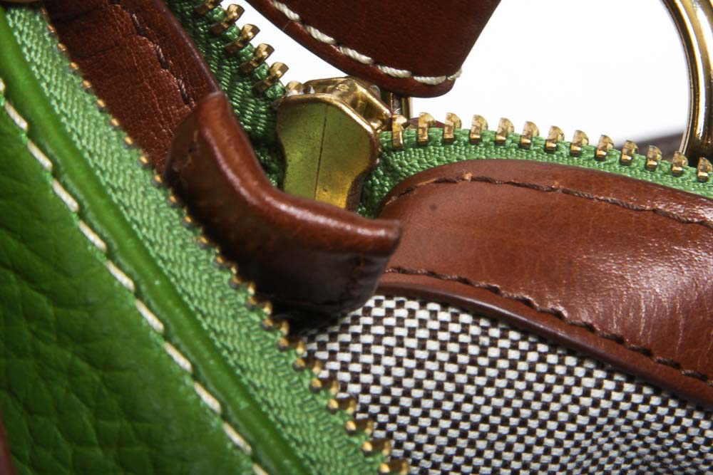 Dooney & Bourke Green Leather Handbag