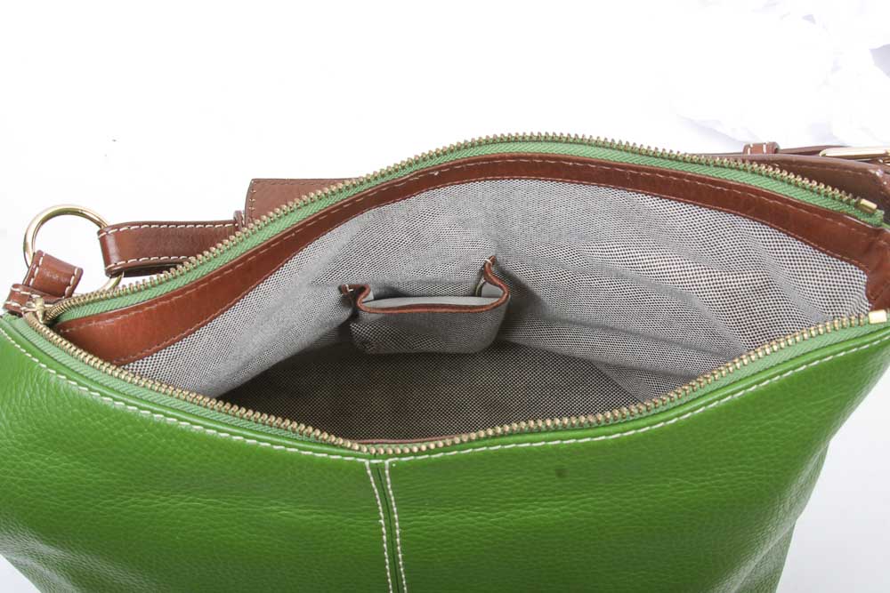 Dooney & Bourke Green Leather Handbag