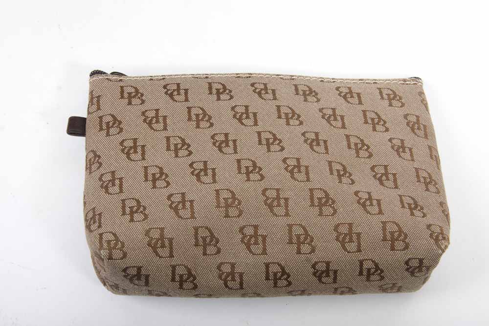 Vintage Dooney & Bourke Handbag with Matching Cosmetics Case