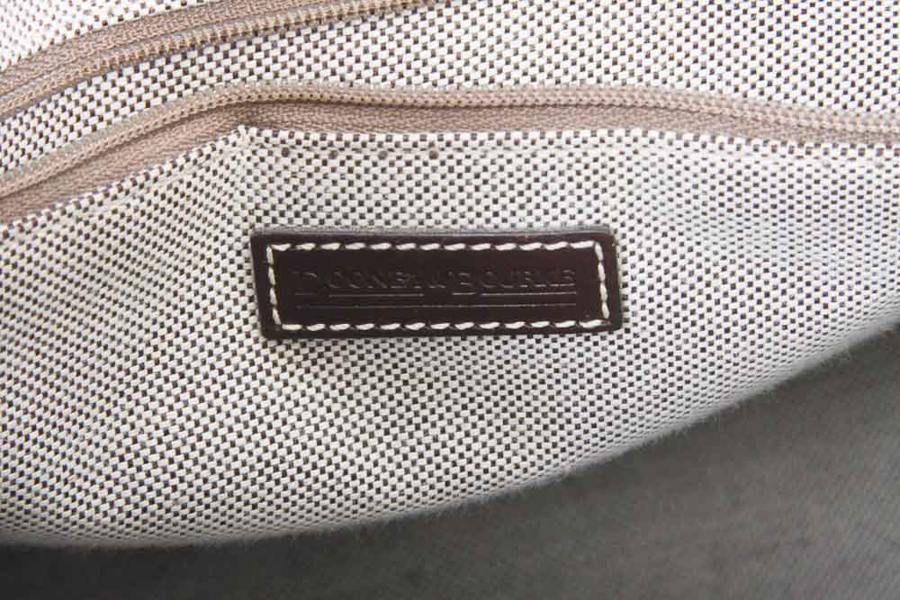 Vintage Dooney & Bourke Handbag with Matching Cosmetics Case