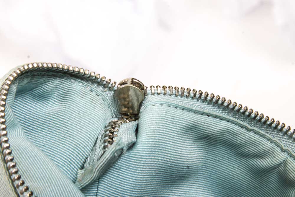 Coach Fabric and Leather Satchel Handbag