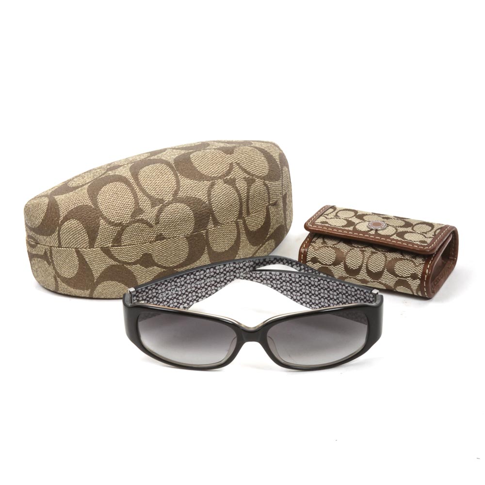 Coach Sunglasses & Contact Lens Case
