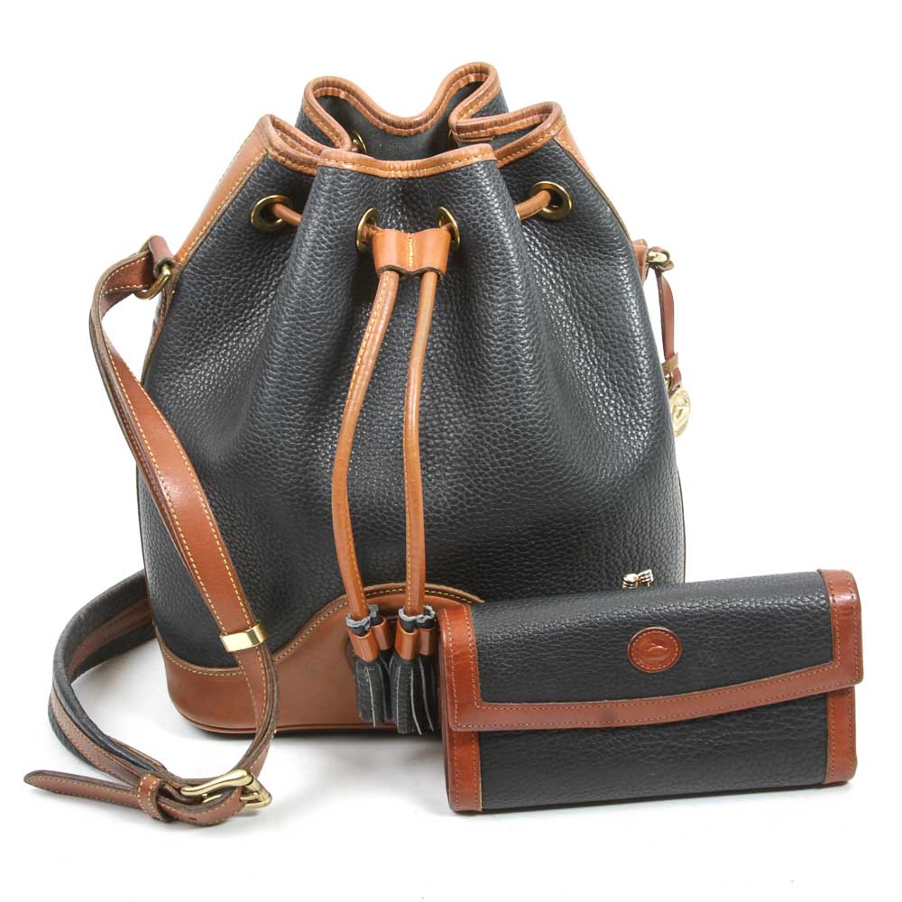 Vintage Dooney & Bourke Handbag and Wallet