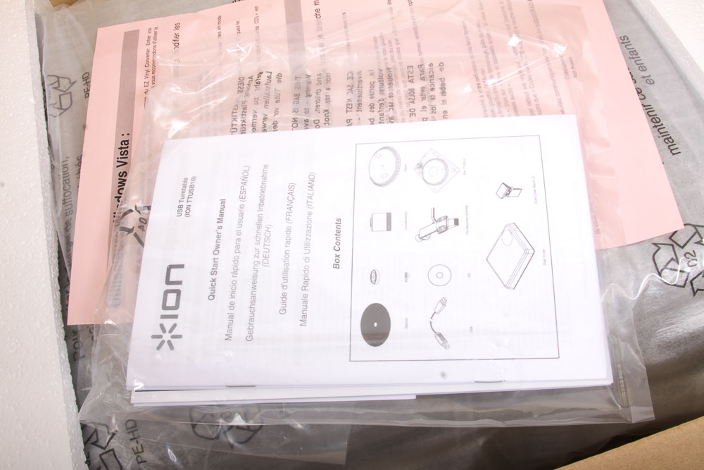 Ion USB Turntable/Vinyl Archiver