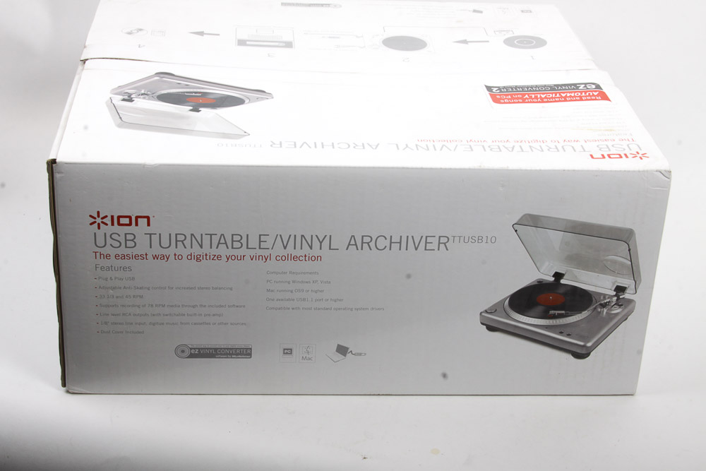 Ion USB Turntable/Vinyl Archiver
