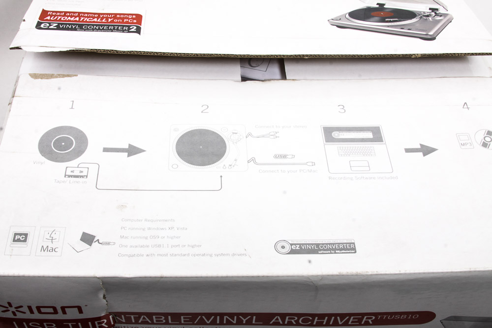 Ion USB Turntable/Vinyl Archiver