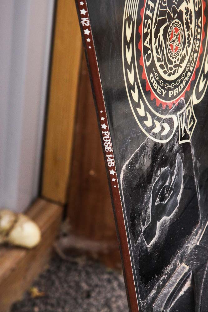Shepard Fairey-Designed K2 Fuse Snowboard 2007