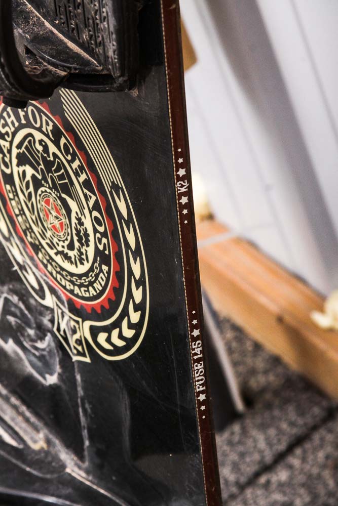 Shepard Fairey-Designed K2 Fuse Snowboard 2007