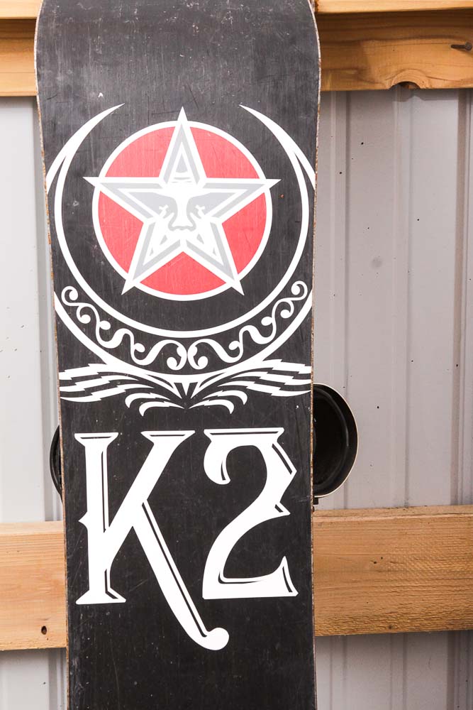 Shepard Fairey-Designed K2 Fuse Snowboard 2007