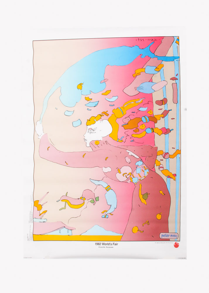 Three Peter Max World's Fair Prints