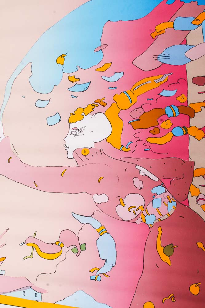 Three Peter Max World's Fair Prints