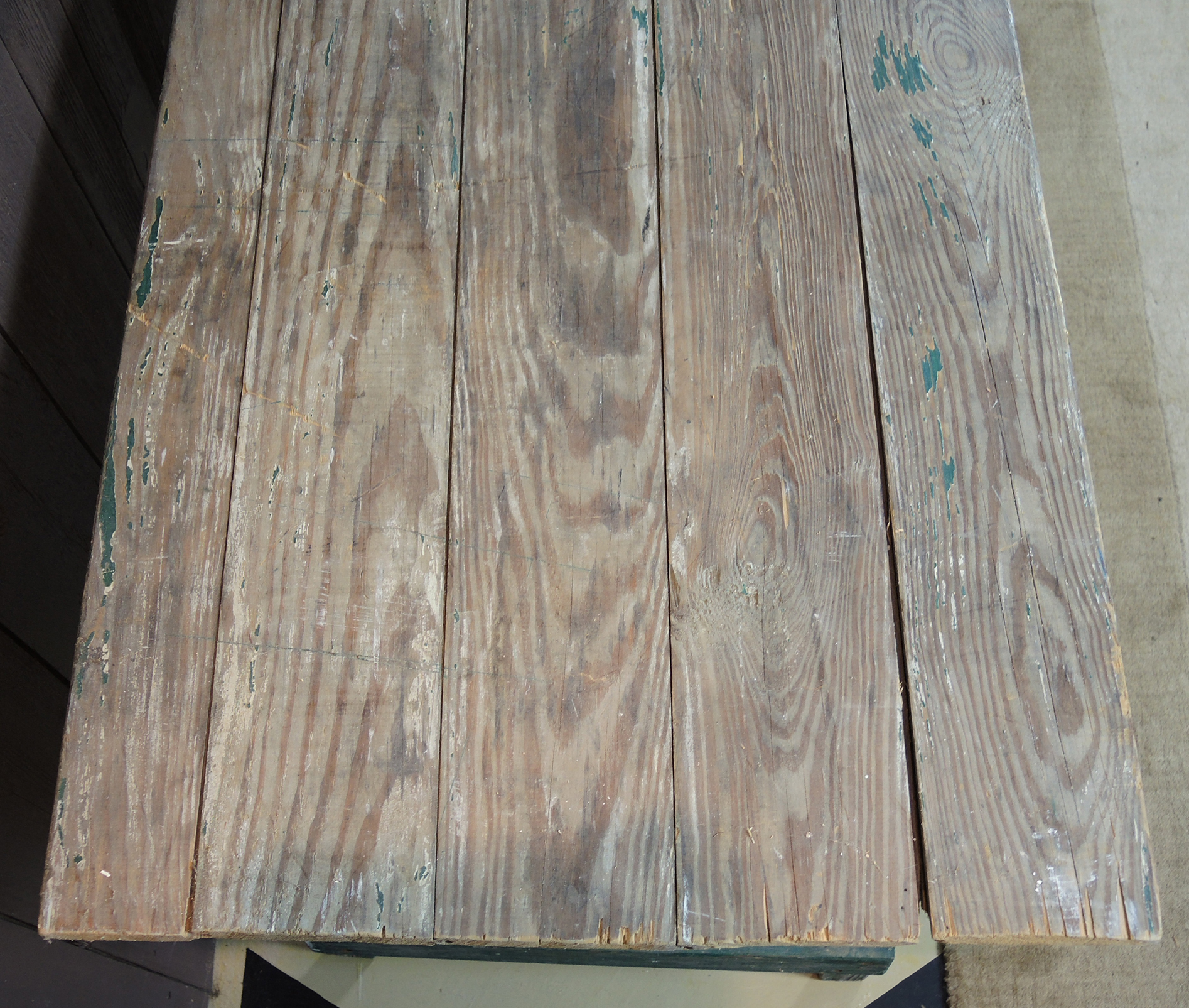 Rustic Folding Wooden Work Table