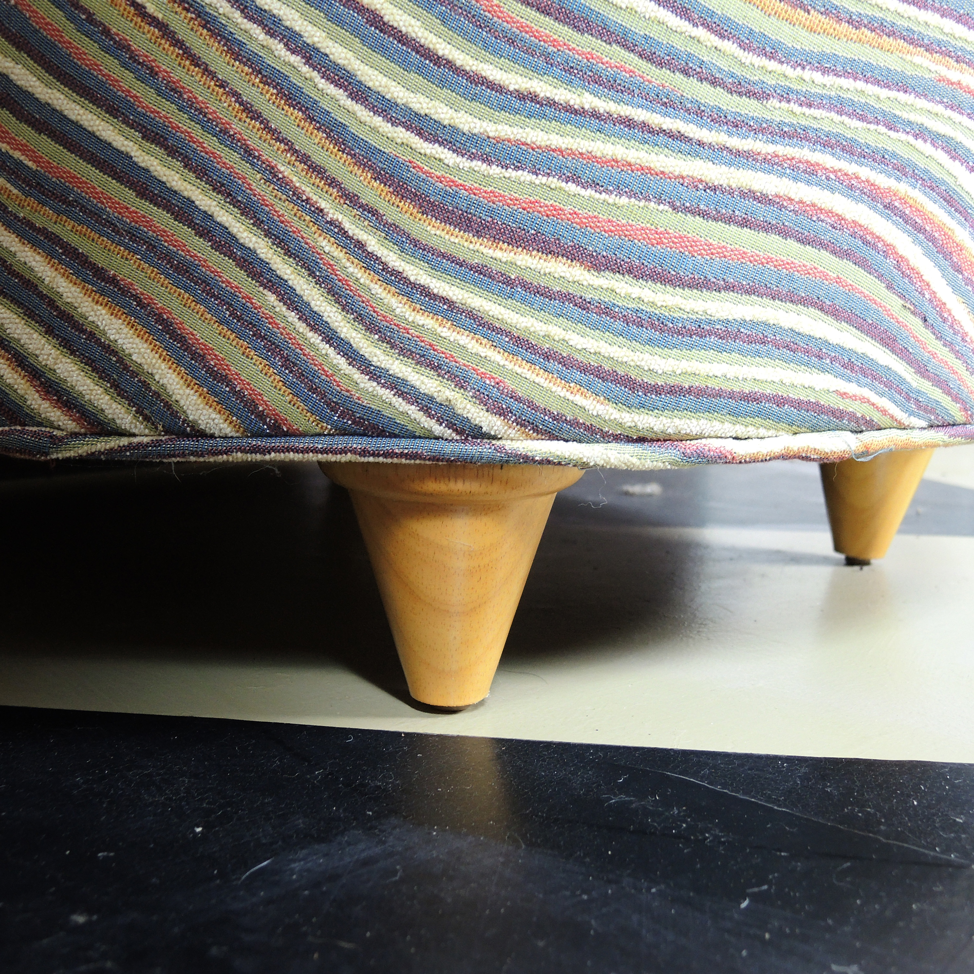 Contemporary Fan Back Chair by Sofa Express