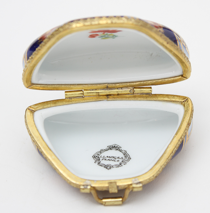 Collection of Limoges Trinket Boxes