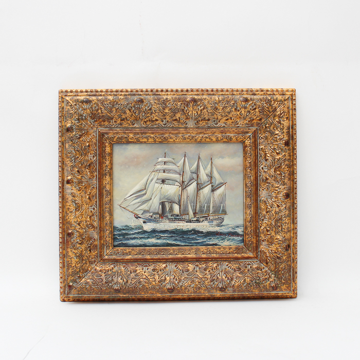 Mario Pazarro Oil Painting on Canvas