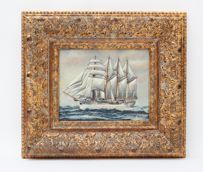 Mario Pazarro Oil Painting on Canvas