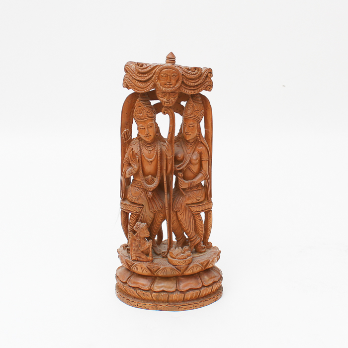 Rama and Sita Sculpture