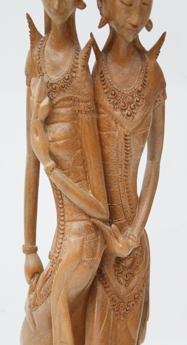 Balinese Rama and Sita Sculpture