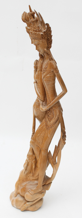 Balinese Rama and Sita Sculpture