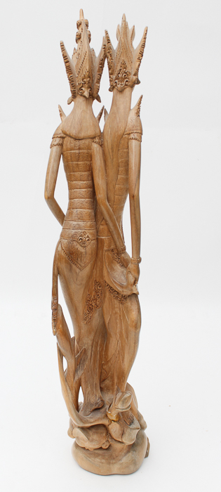 Balinese Rama and Sita Sculpture