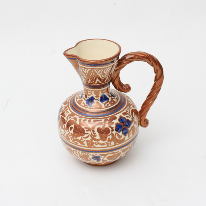 Vintage Gimeno Rios Lustre Pottery Pitcher