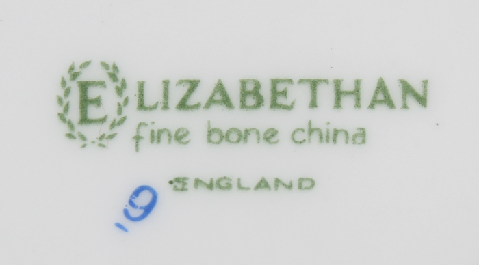 Elizabethan Bone China Teacup and Saucer