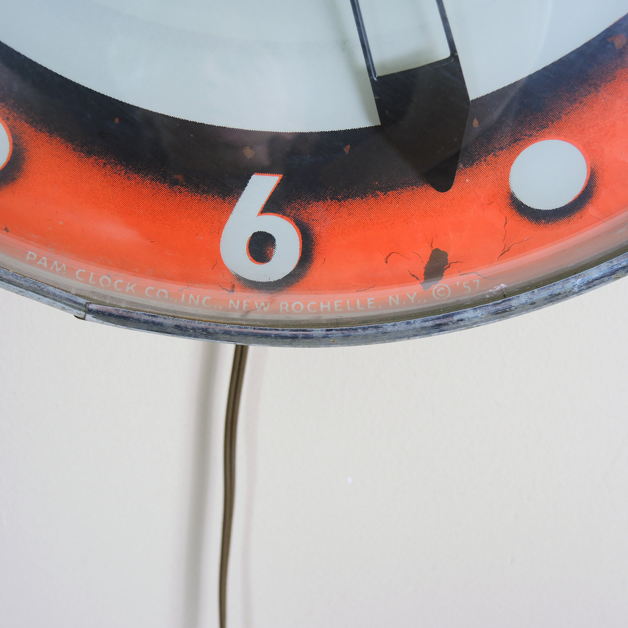 Vintage Lighted St. Joseph Aspirin Advertising Clock