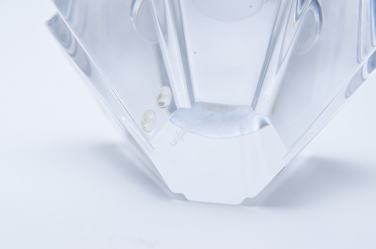 Orrefors Orion Crystal Clock