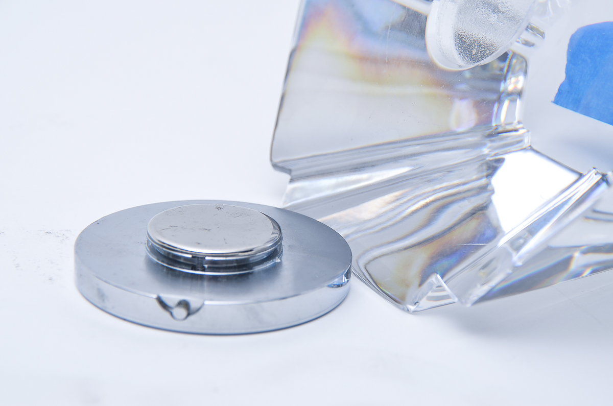 Orrefors Orion Crystal Clock