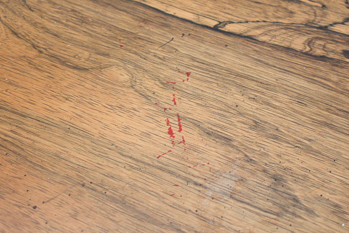 Vintage Hepplewhite Style Accent Table