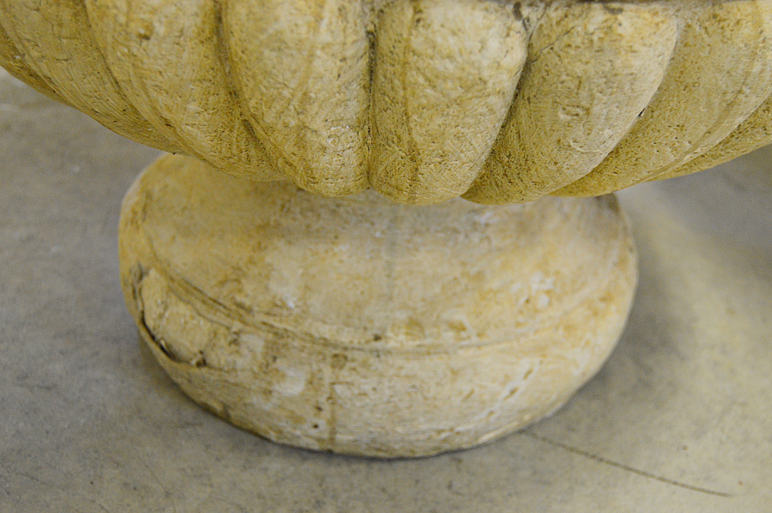 Pair of Three-Tier Pottery Urn Planters