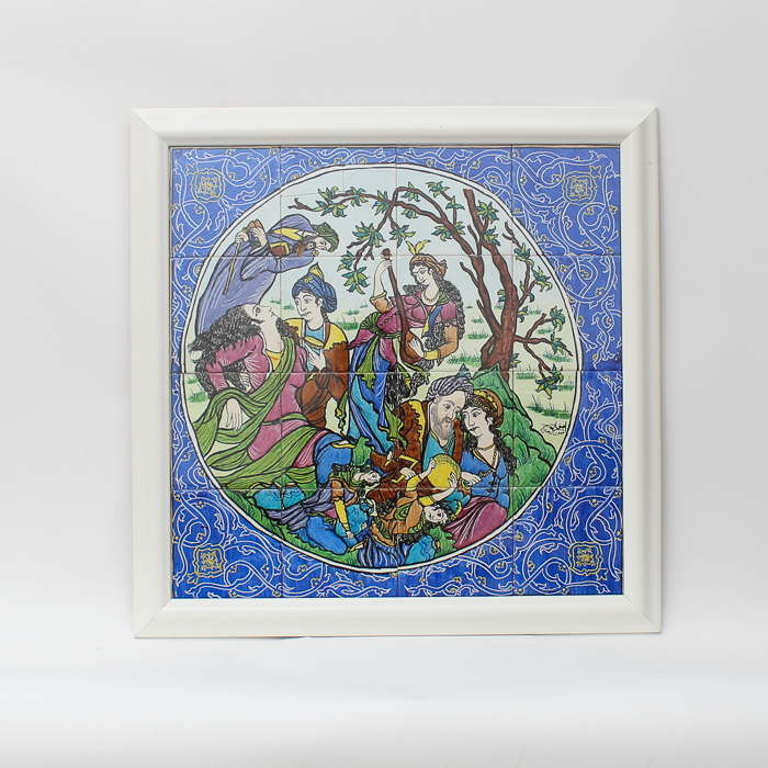 Turkish Style Painting on Tile