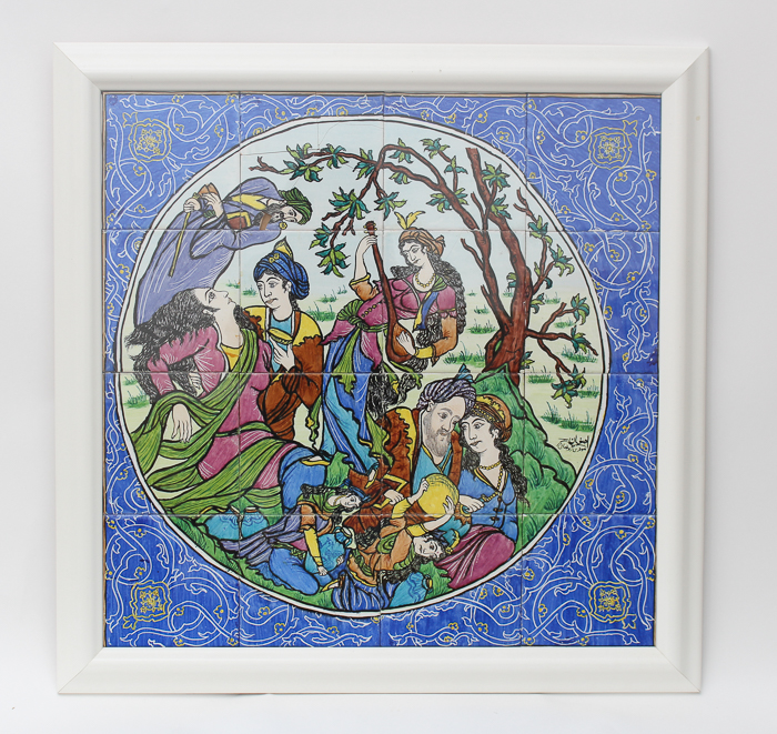 Turkish Style Painting on Tile