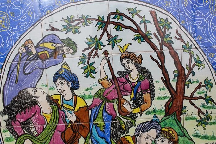 Turkish Style Painting on Tile