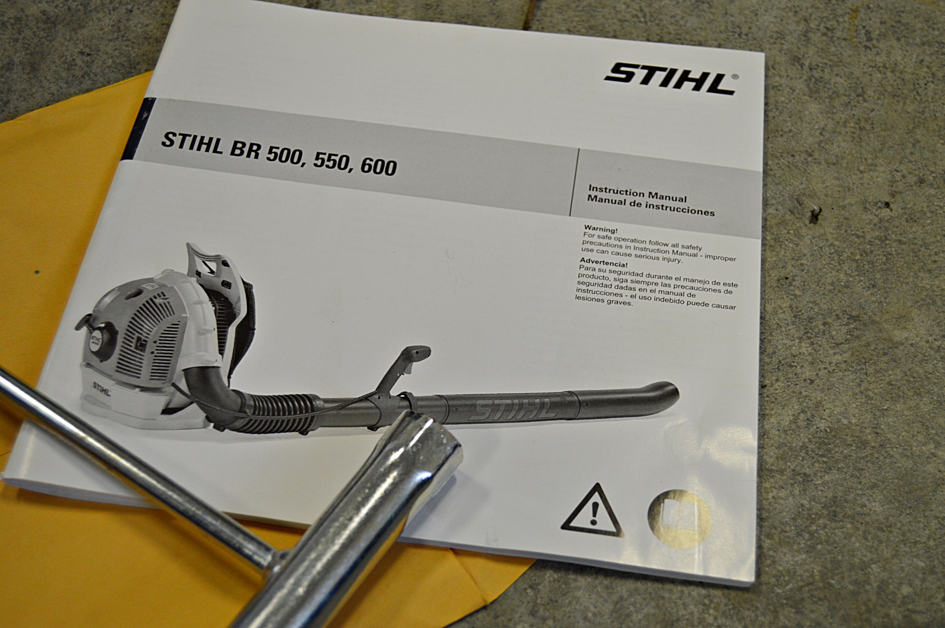 Stihl BR 550 4-Mix Gas-Powered Backpack Blower