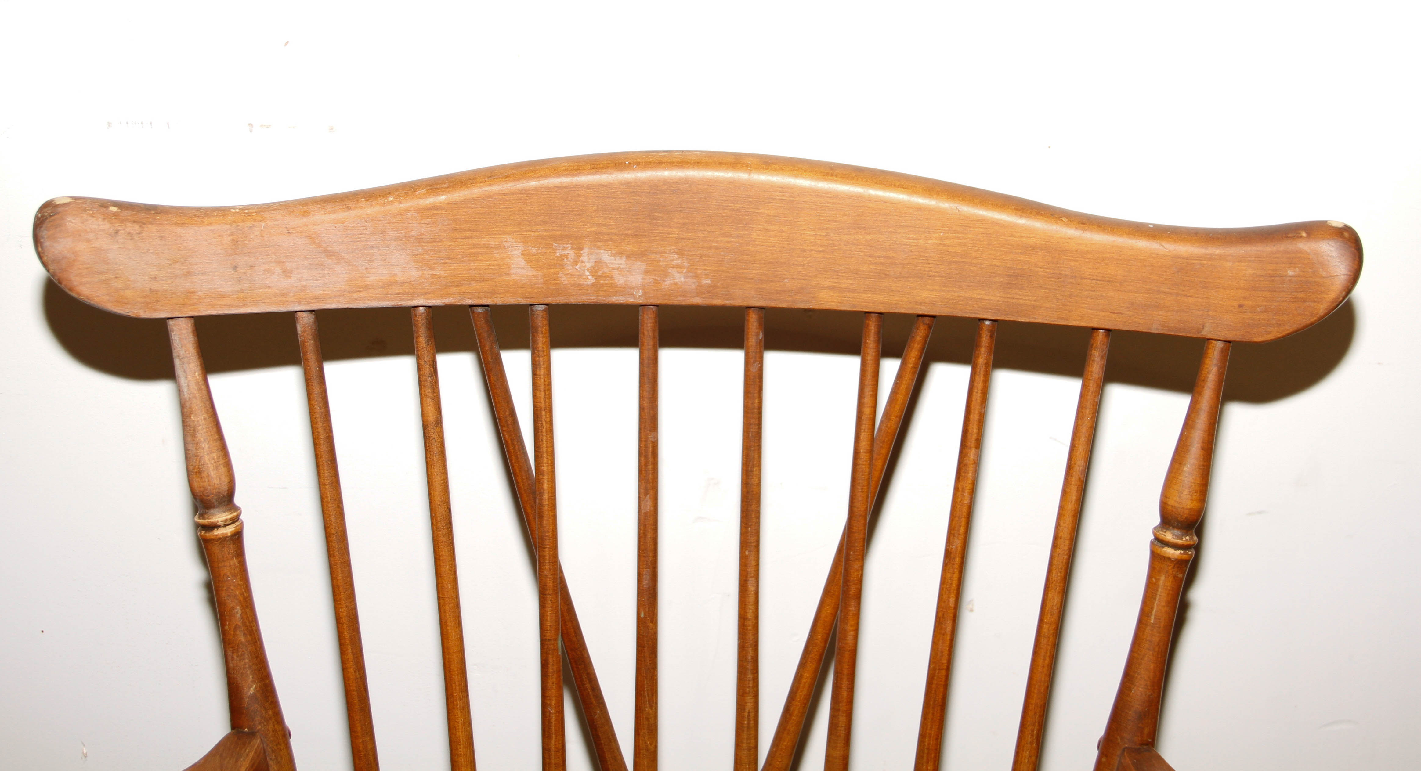 Set of Brace-back Windsor Style Dining Chairs