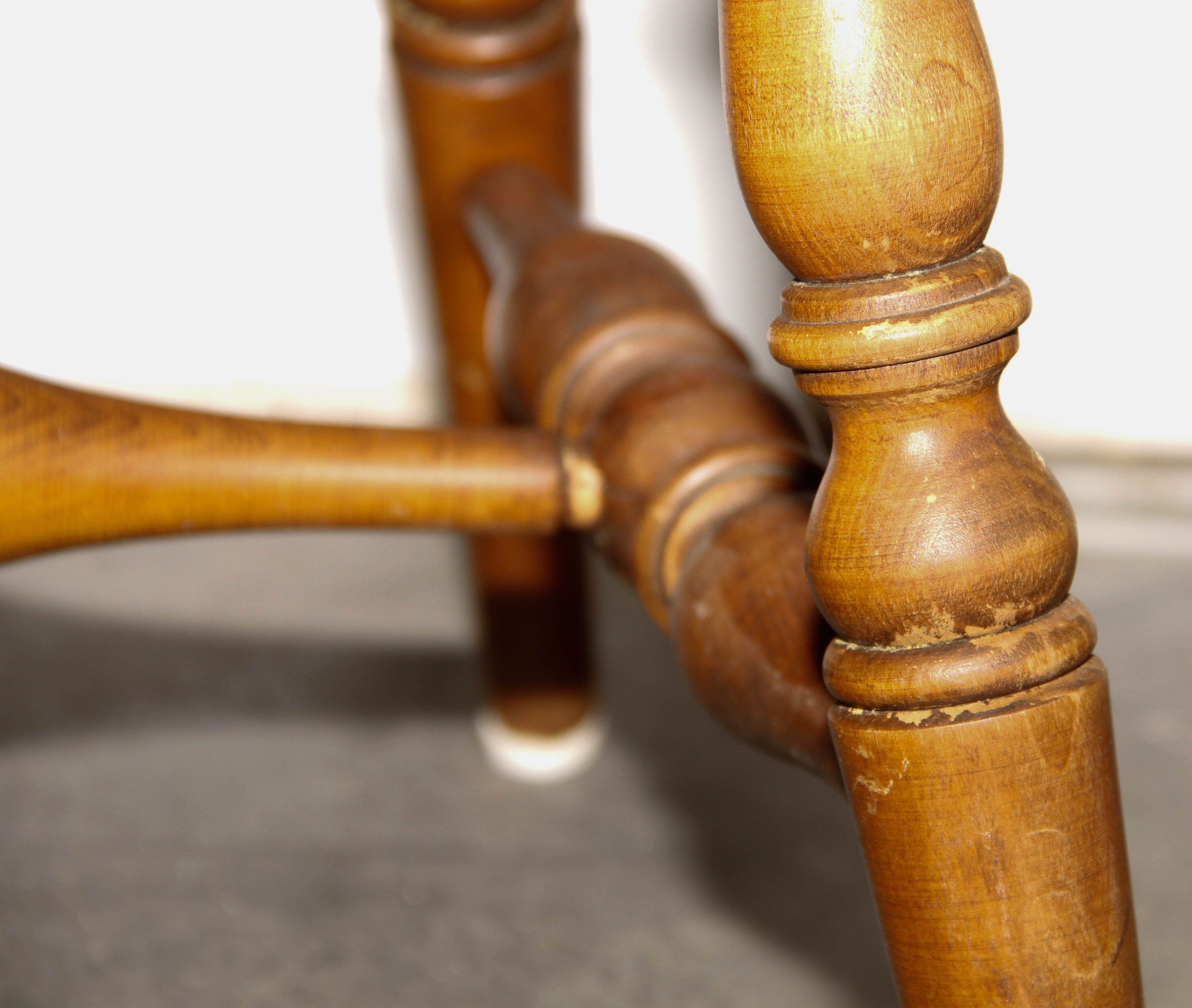 Set of Brace-back Windsor Style Dining Chairs