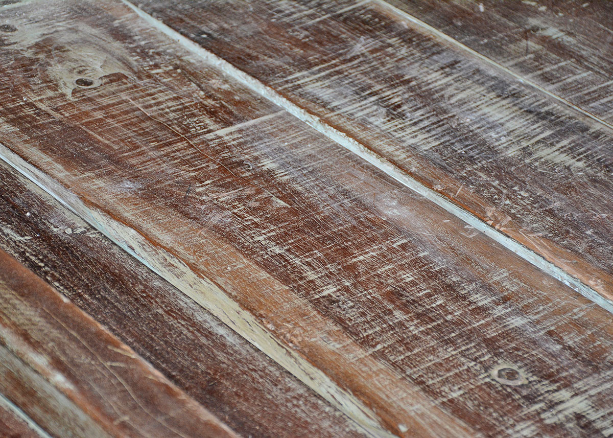 Vintage Wooden Flatbed Cart