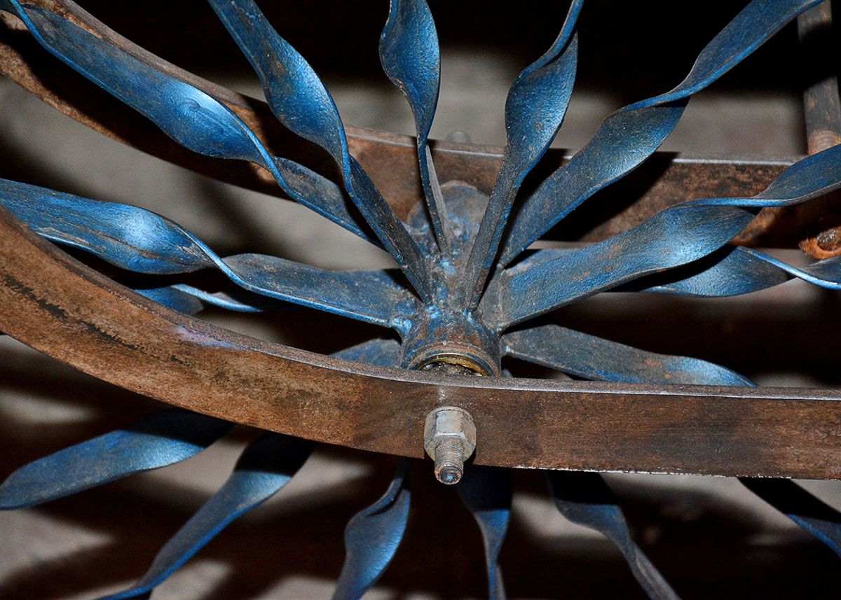Vintage Wooden Flatbed Cart