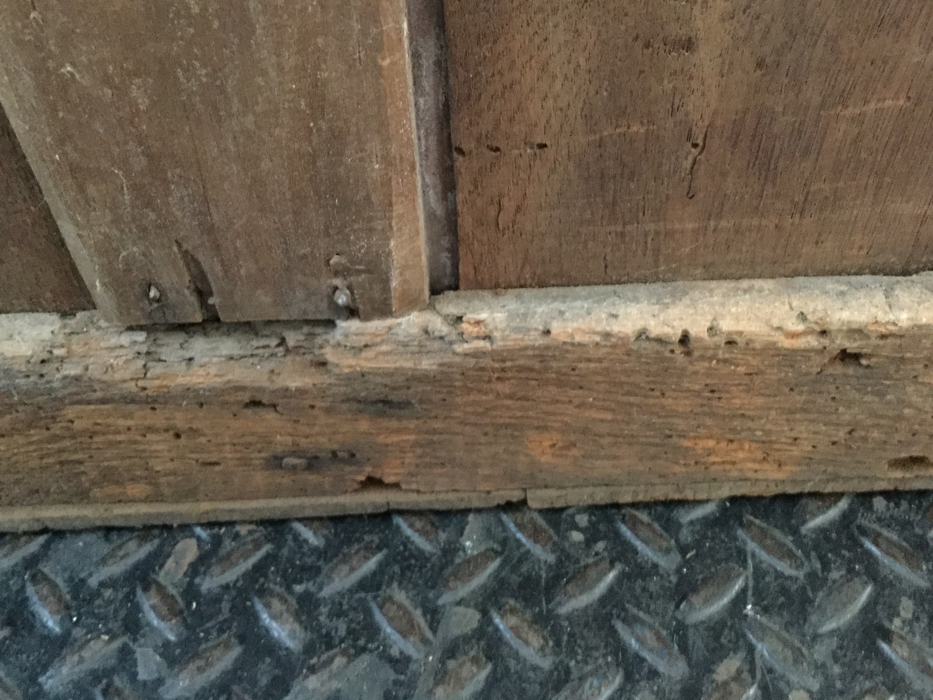 Antique William and Mary Oak Chest on Stand