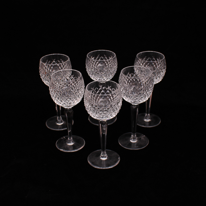 Waterford Crystal "Alana" Hock Wine Glasses